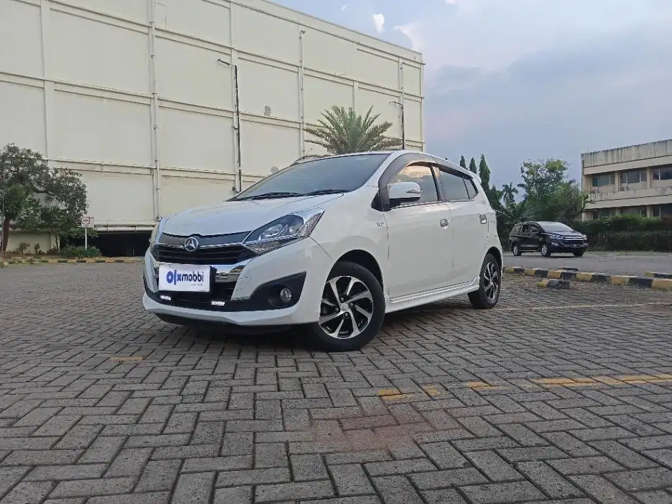 TDP 6,JT Daihatsu Ayla 1.2 R Bensin-AT Putih 2017