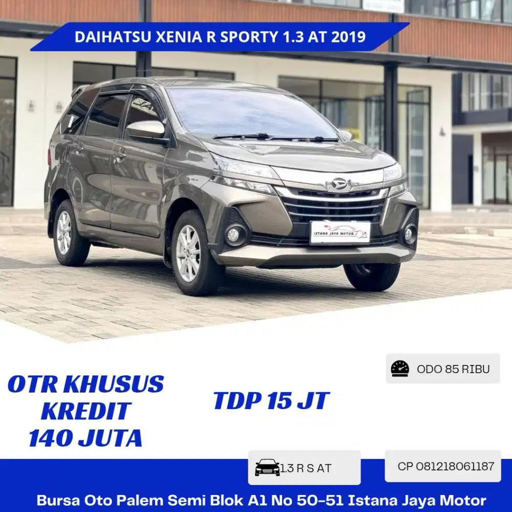DAIHATSU XENIA R SPORTY 1.3 AT 2019