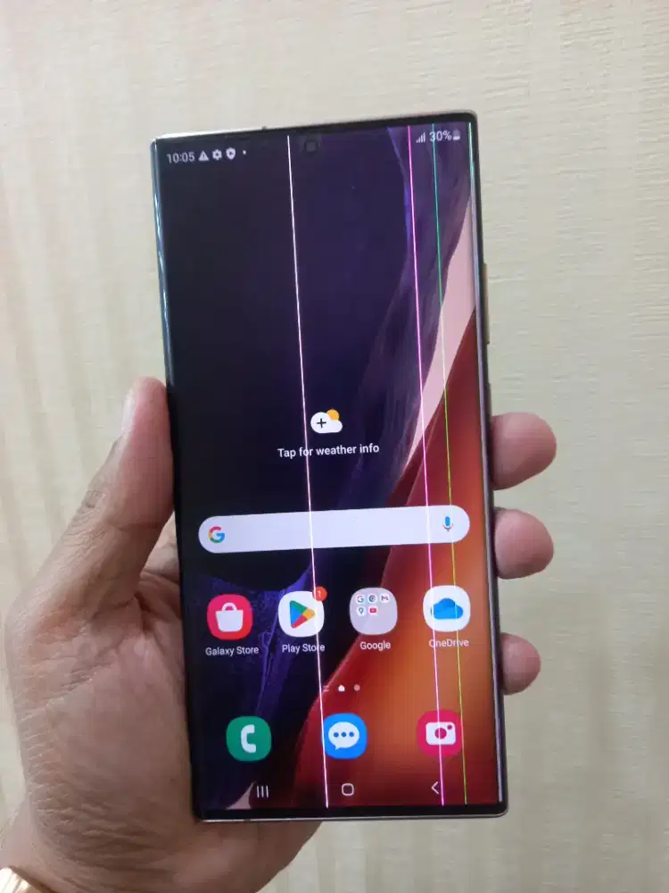 Samsung Galaxy Note 20 Ultra Ram 12/256Gb jaringan 5G Batangan minus