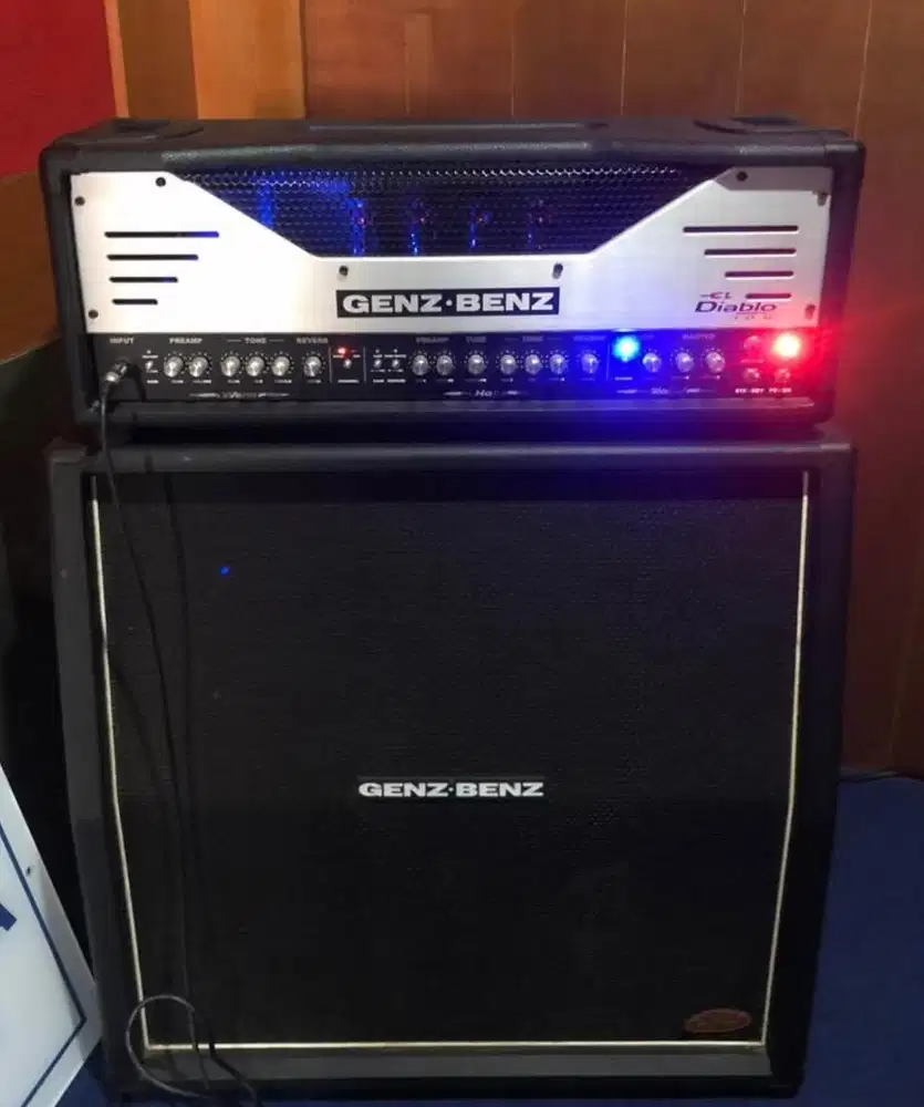 Ampli Gitar Genz Benz El Diablo 100 tabung made in usa