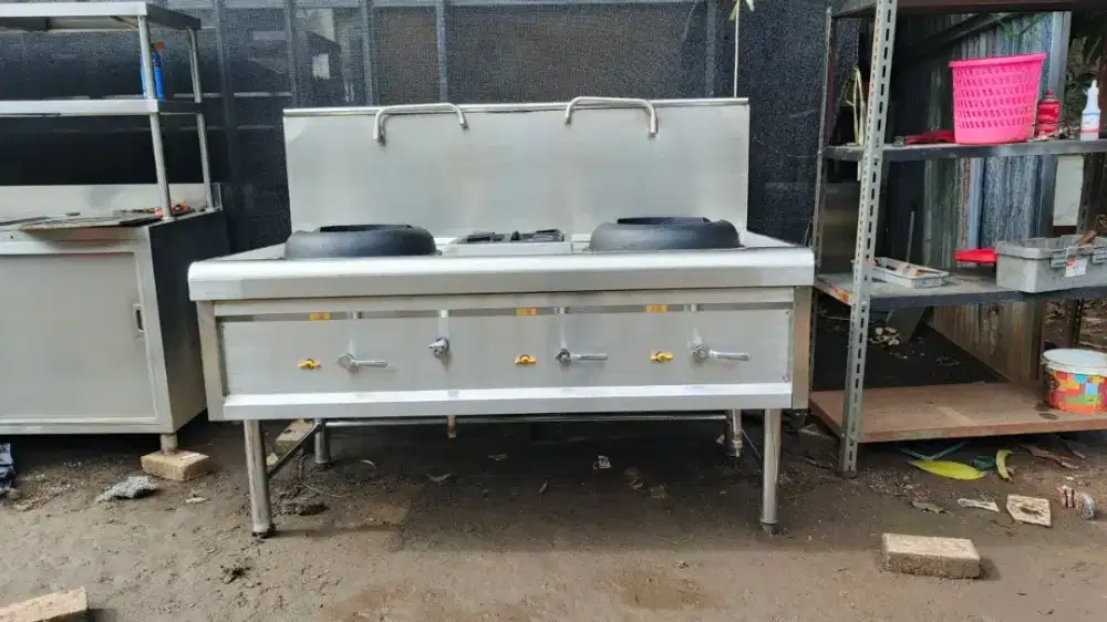 Double Kwali Range Plus Stove pot 1 Tungku