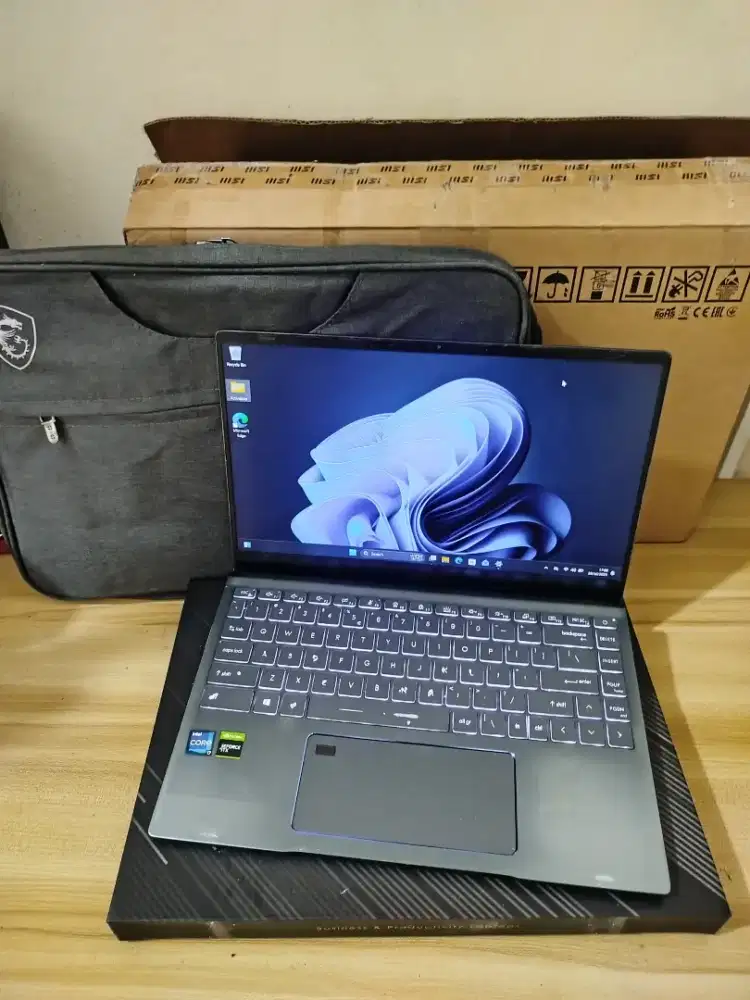 Edisi Bu MSI Prestige 14 A11SCX i7 Gen 11th GTX 1650 16/1TB