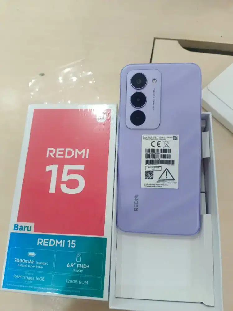 KREDIT HP CIBITUNG XIAOMI REDMI 15 8/128 & 8/256