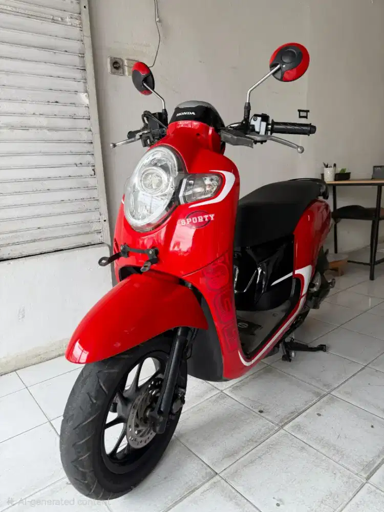 SCOOPY 2017, FREE BALIK NAMA, B DKI, MESIN SEHAT, FULL ORI, ISTIMEWA