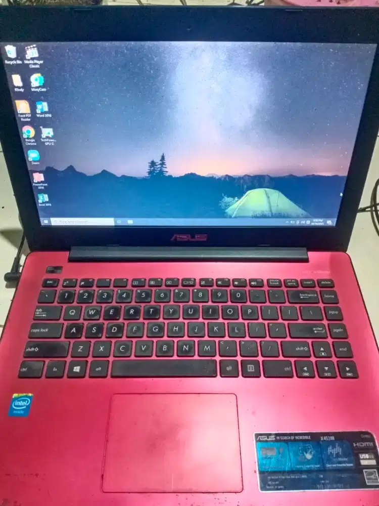 Siap Office - Asus Slim setara Intel core i3 gen 3  free mouse wireles
