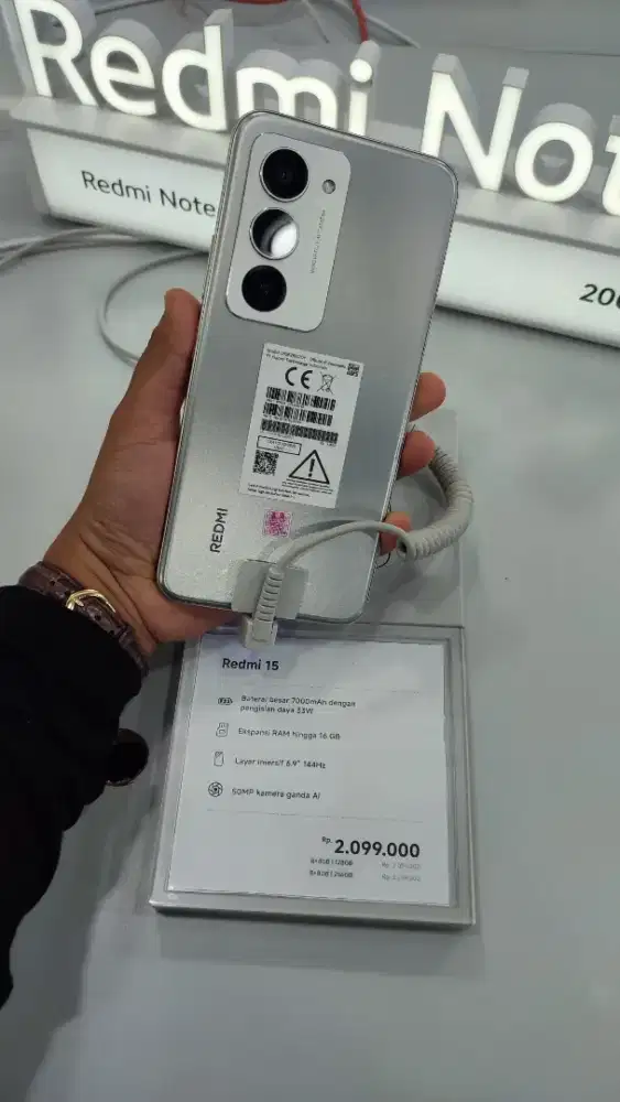 Cicilan xiaomi redmi 15 mulai 200ribuan