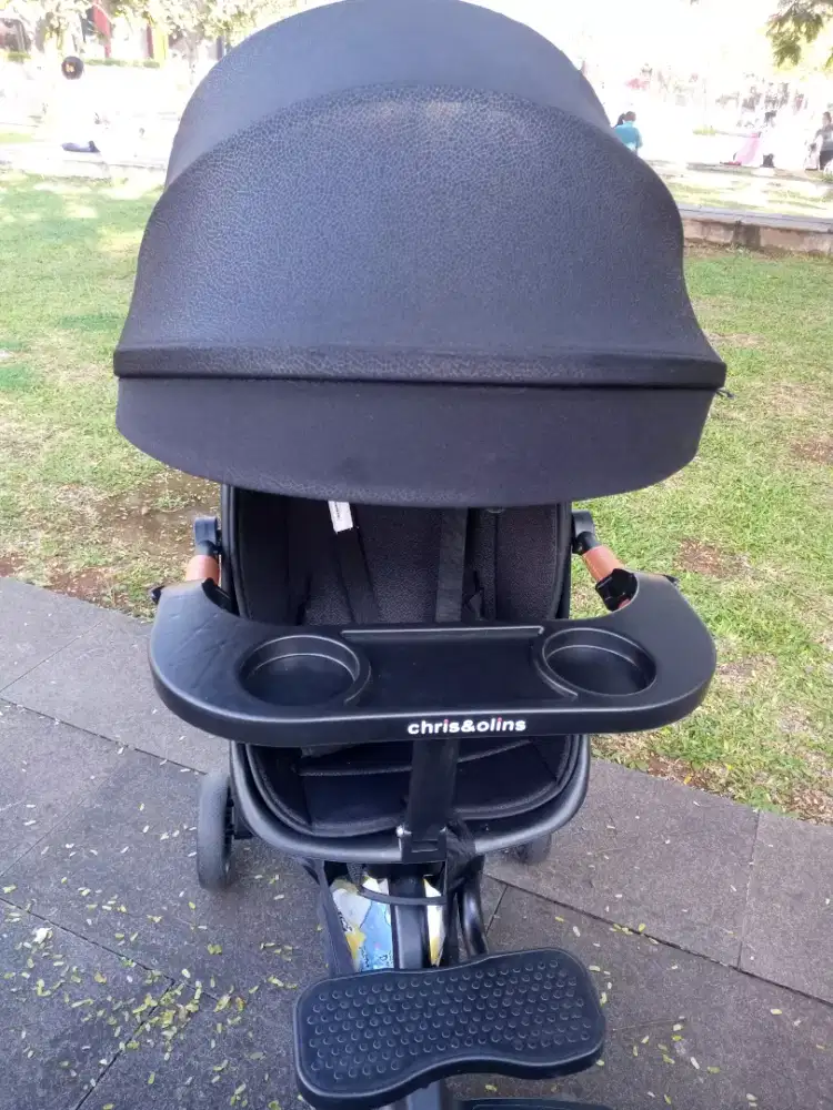 STROLLER PRELOVED CHRIS&OLINS JARANG PAKAI
