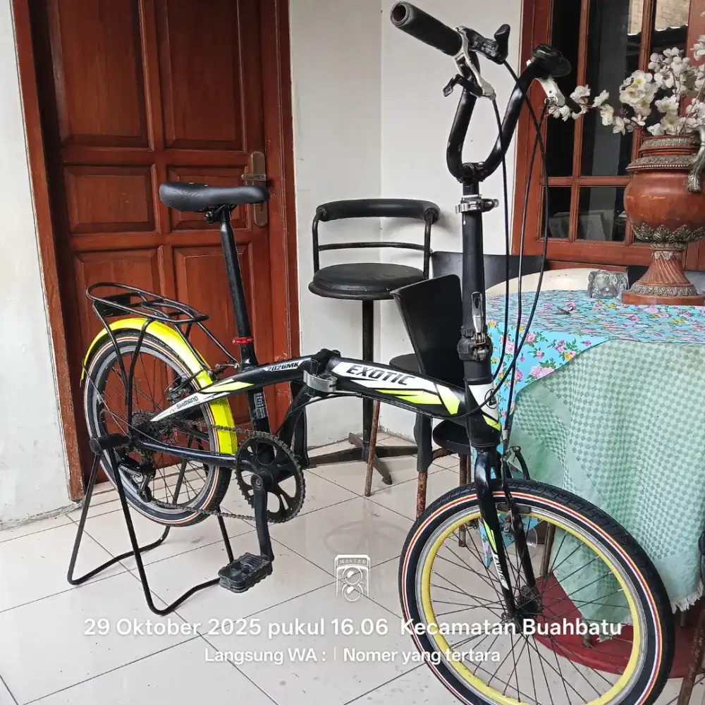 Sepeda Lipat Exotic 2026 20 inch