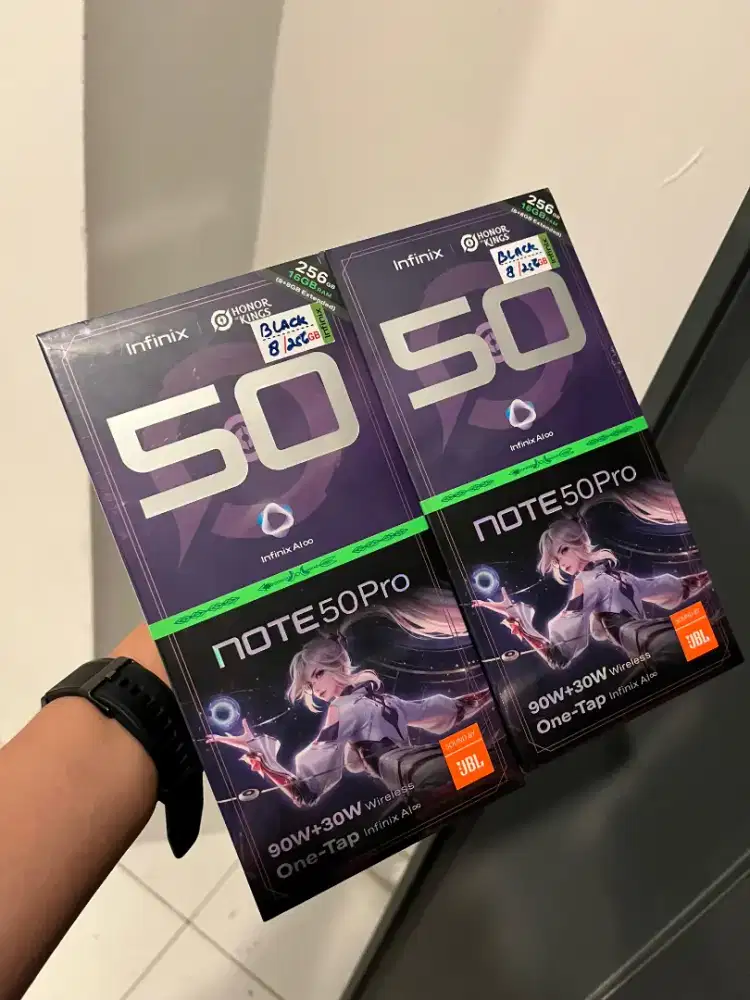 Infinix Note 50 Pro 8GB+8GB/256GB Termurah New Segel