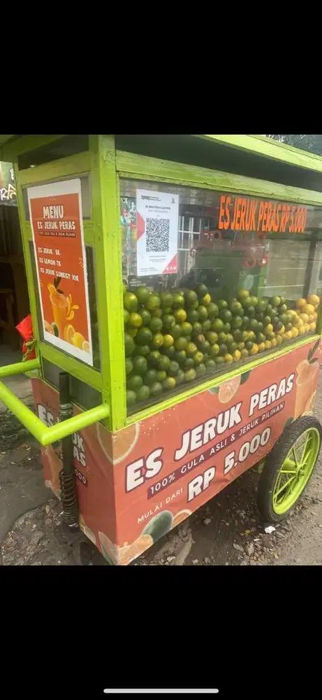DIJUAL GEROBAk ES JERUK MURAH