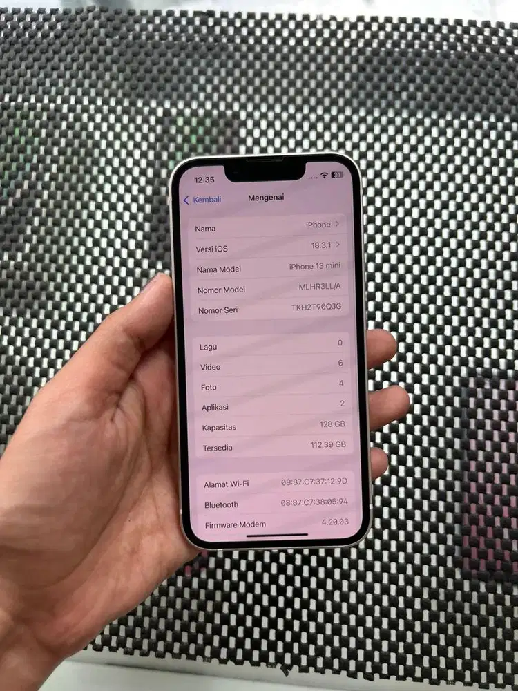 APPLE IPHONE 13 MINI INTERNASIONAL