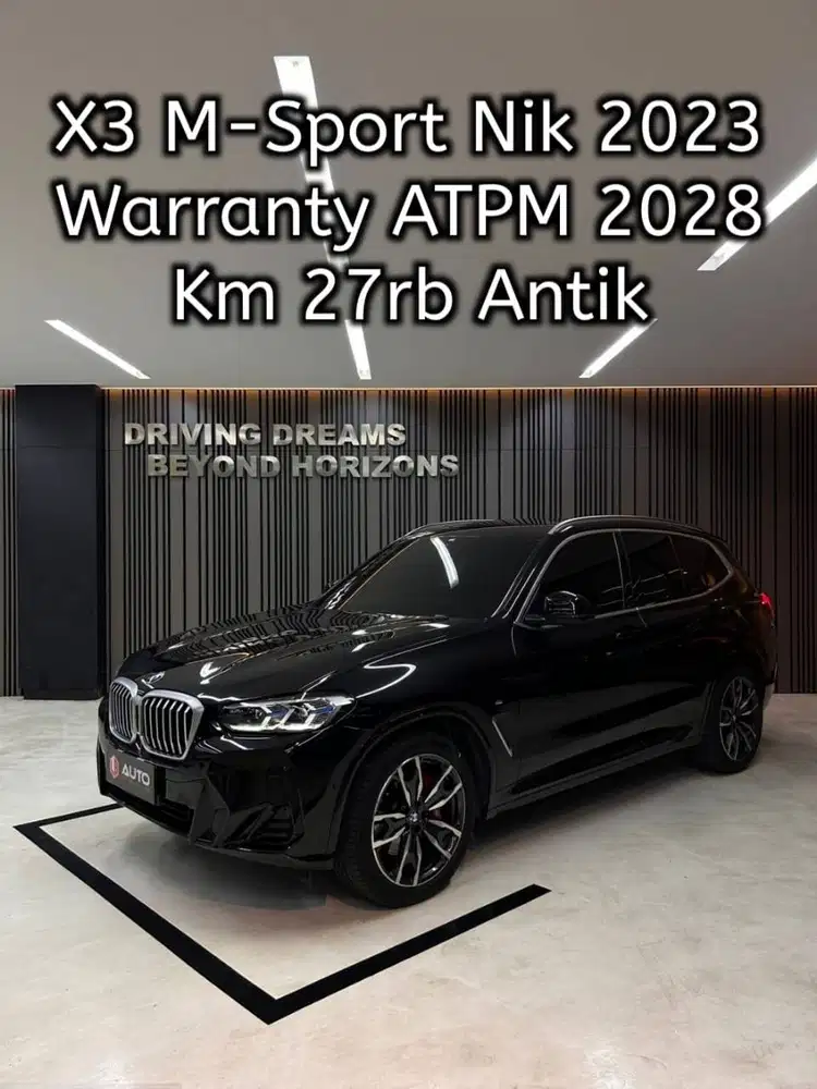 BMW X3 M-Sport xDrive30i AT 2024/2023 Full Waranty