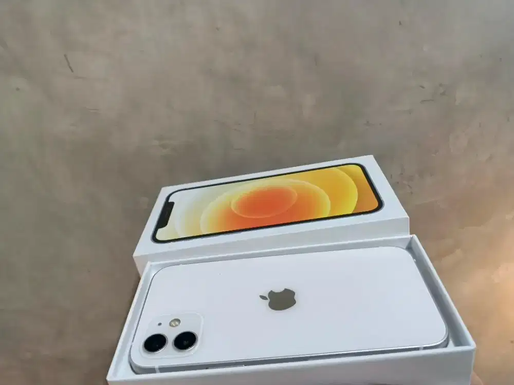 iphone 12 128gb hany satu baru