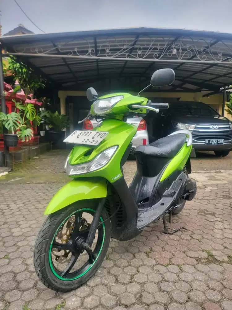 Yamaha Mio Smile 2010/2009 Hijau Pajak Hidup Orisinil Surat Lengkap