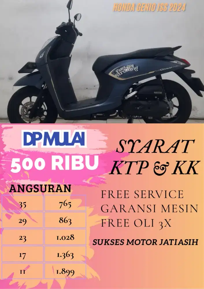 HONDA GENIO ISS 2024