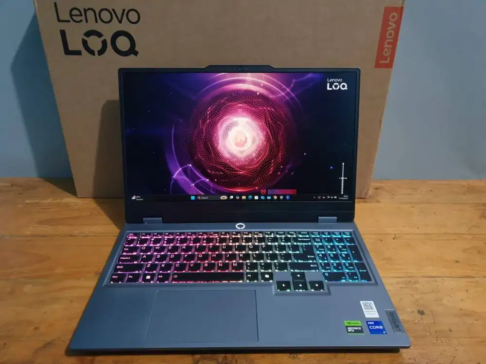 LOQ 15IRX9 i5-13450HX 16/512GB RTX 4050 6GB 144Hz Garansi Maret 2026