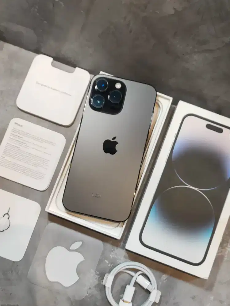 iPhone 14 Pro Max 128GB SpaceBlack iBox RESMI INDONSIA