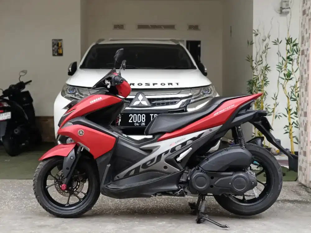 Aerox tahun 2018 pajak isi/tt boleh gan cash lebih bagus