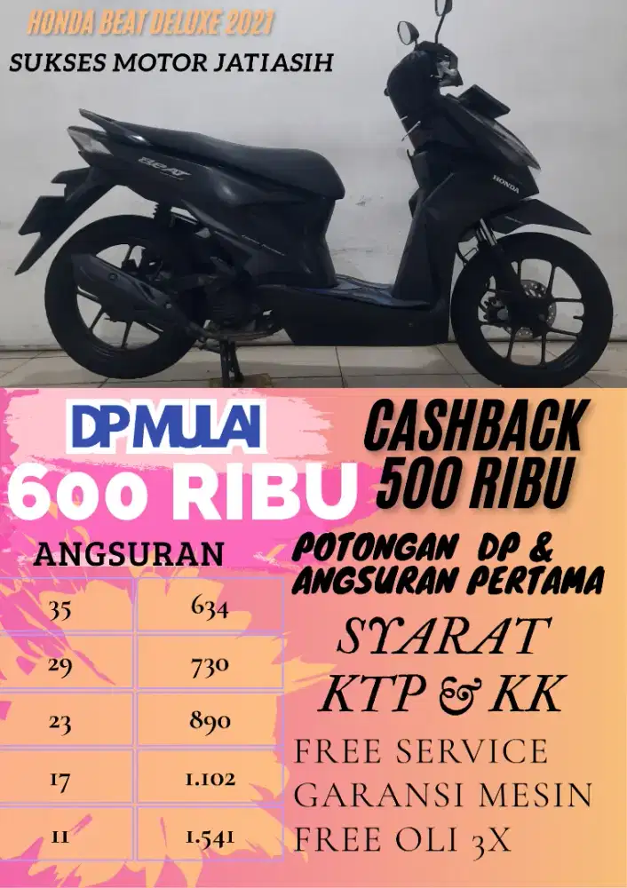 HONDA BEAT DELUXE 2021