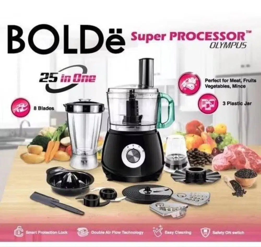 Blender food processor bolde