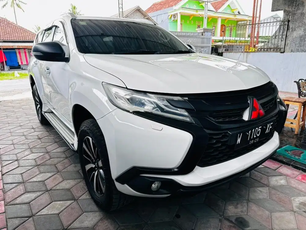 Pajero 2016 putih dakar sanruf metik automatic