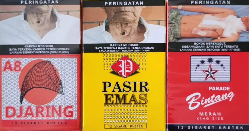 Sales rokok cukai resmi