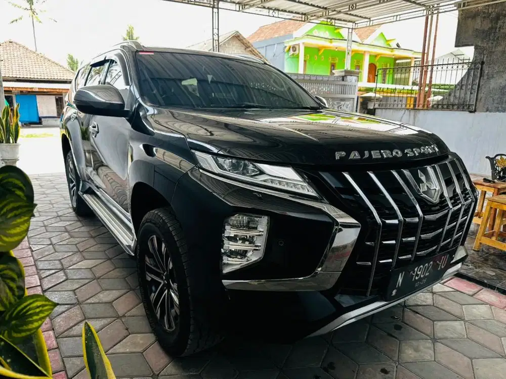Pajero 2021 sport hitam dakar sanruf AT automatic metik