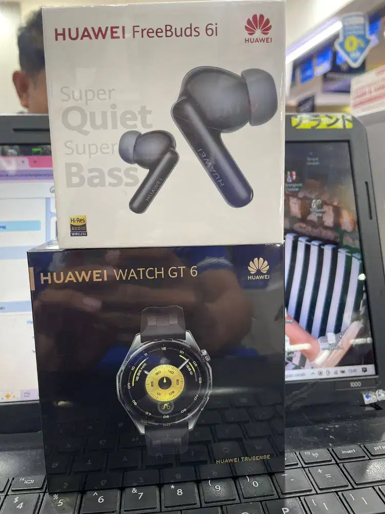 Smarwatch Huawei Smatwatch GT6 46mm terbaru Garansi Resmi FREE TWS