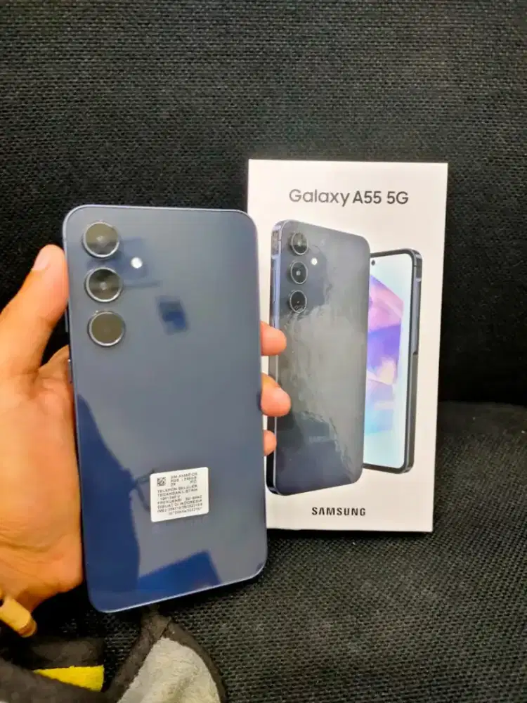 Samsung A55 5G 12/256 Garansi Panjang, Mulus seperti baru, Nominus