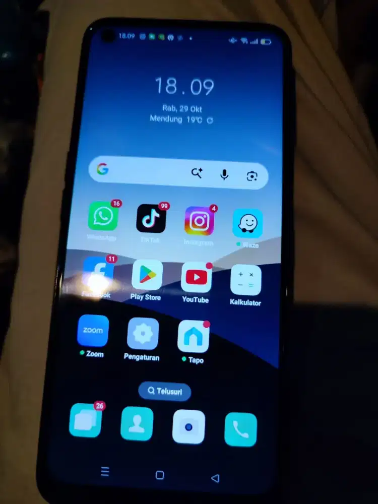 Jual oppo a54  full set dos buku mulus no minus