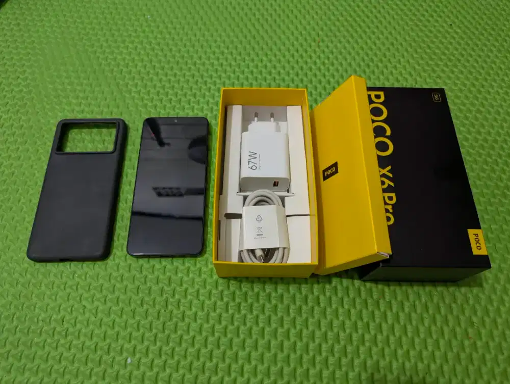 Poco X6 Pro 5G 12/512 Like New Fullset Original No Minus