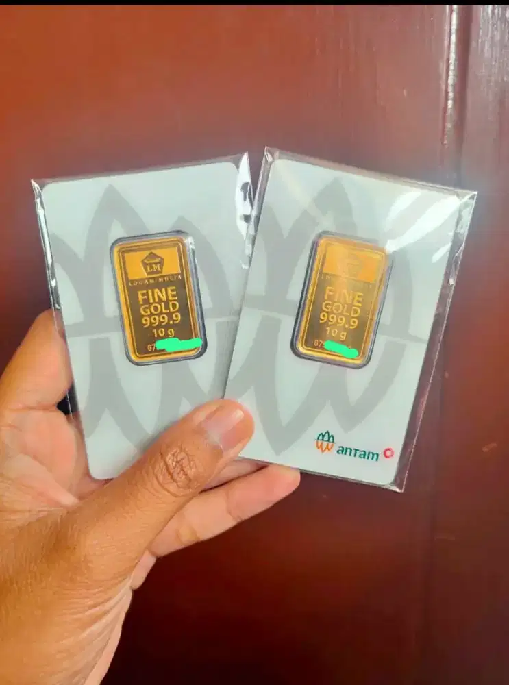Logam Mulia Emas Antam 10gr Certi
