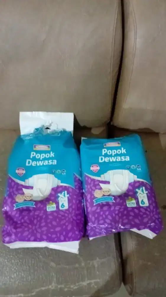 Pempers dewasa dan underpad