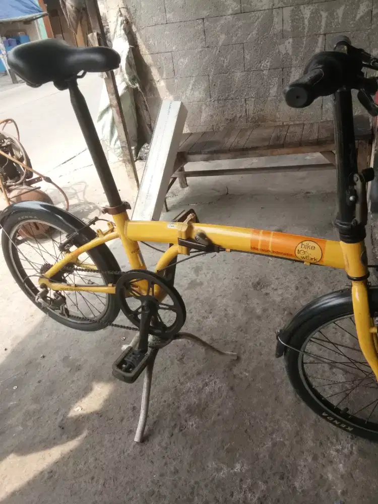 sepeda lipat polygon b2w