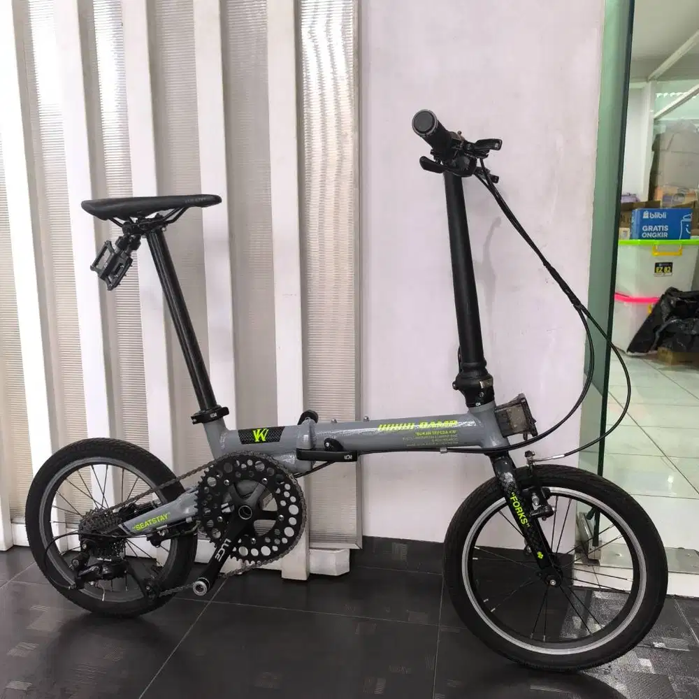 Sepeda Lipat Camp Hazy RR 9 Speed Special Edition Roy Ricardo (Abu)