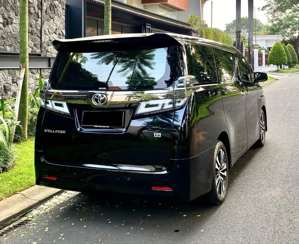Vellfire 2.5 G ATPM 2018 Hitam Cash Kredit TDP MINIM BERGARANSI