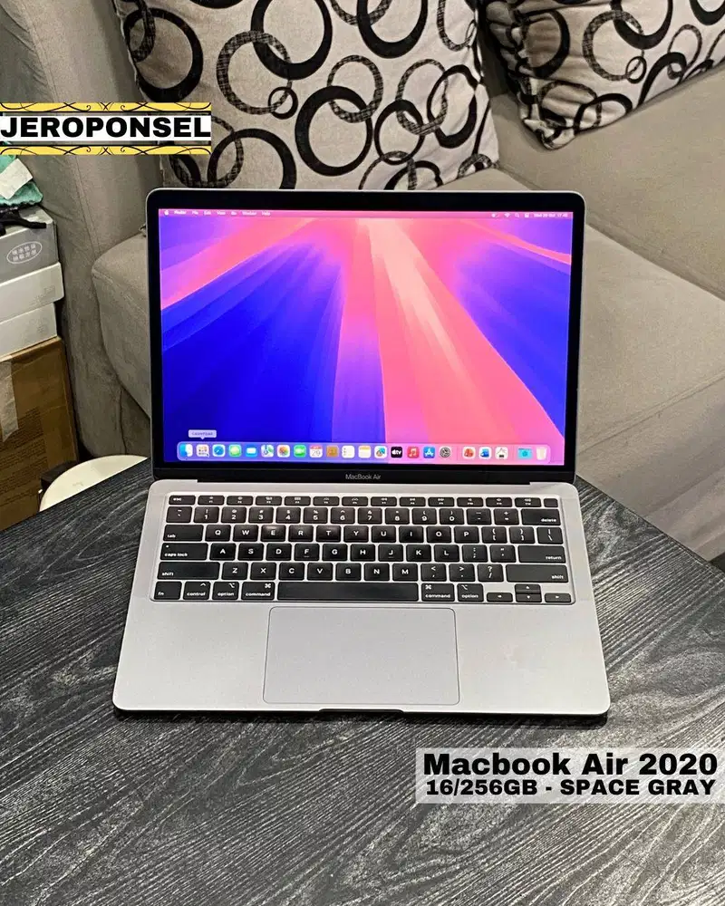 MACBOOK AIR 2020 CTO I5 16/256GB CC RENDAH MULUS ORIGINAL GARANSI
