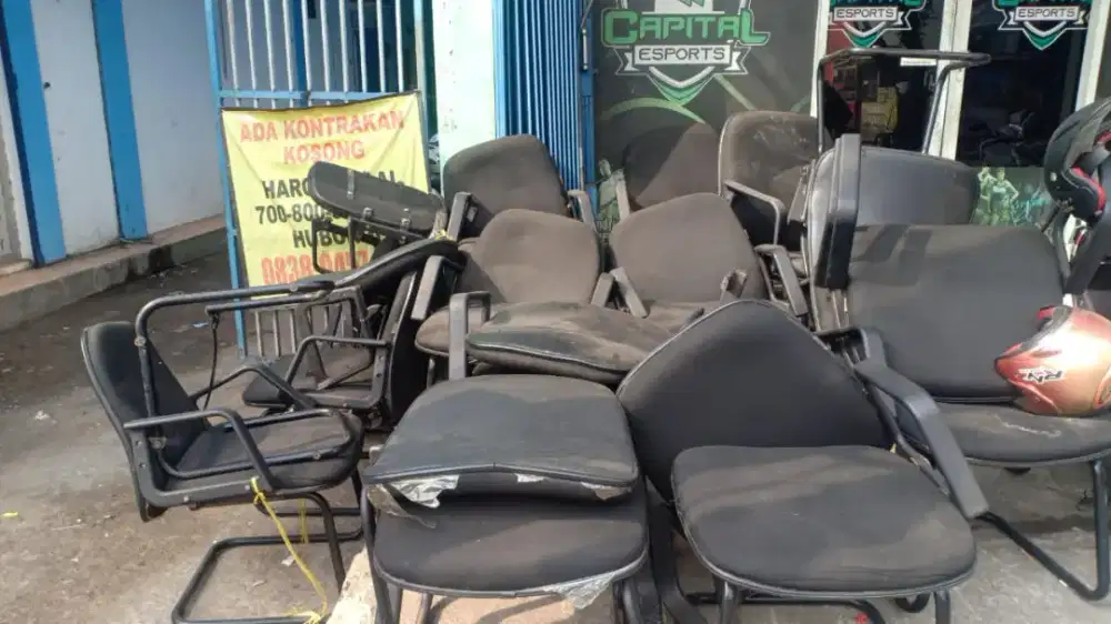 Kursi bekas kantor/ kursi bekas warnet