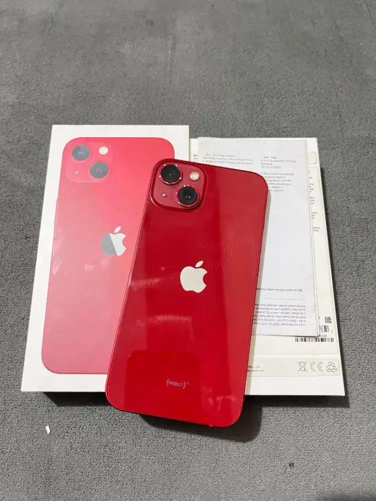 iPhone 13 128GB - Red - Fullset