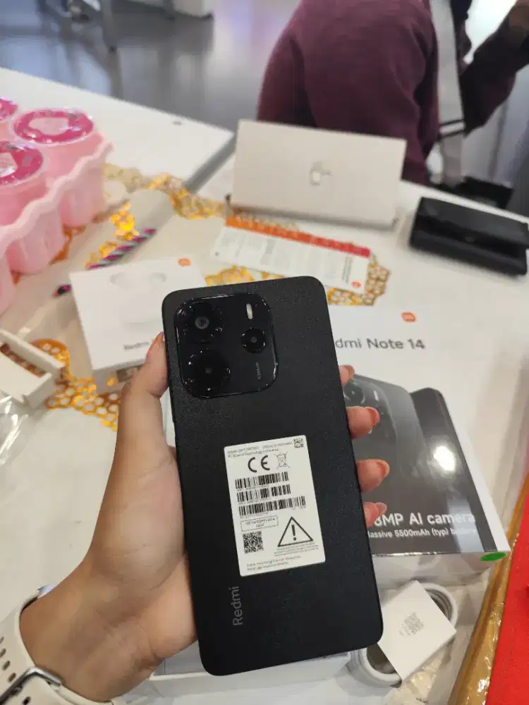 REDMI NOTE 14 FREE BUDS 6 PLAY . BISA KREDIT TANPA DP BUNGA MULAI 0%