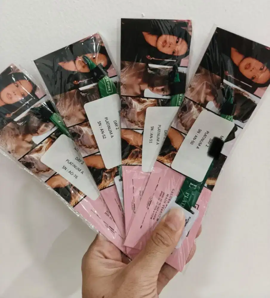TIKET KONSER BLACKPINK DAY 2 - PLATINUM (A) SEATING  - MURAH
