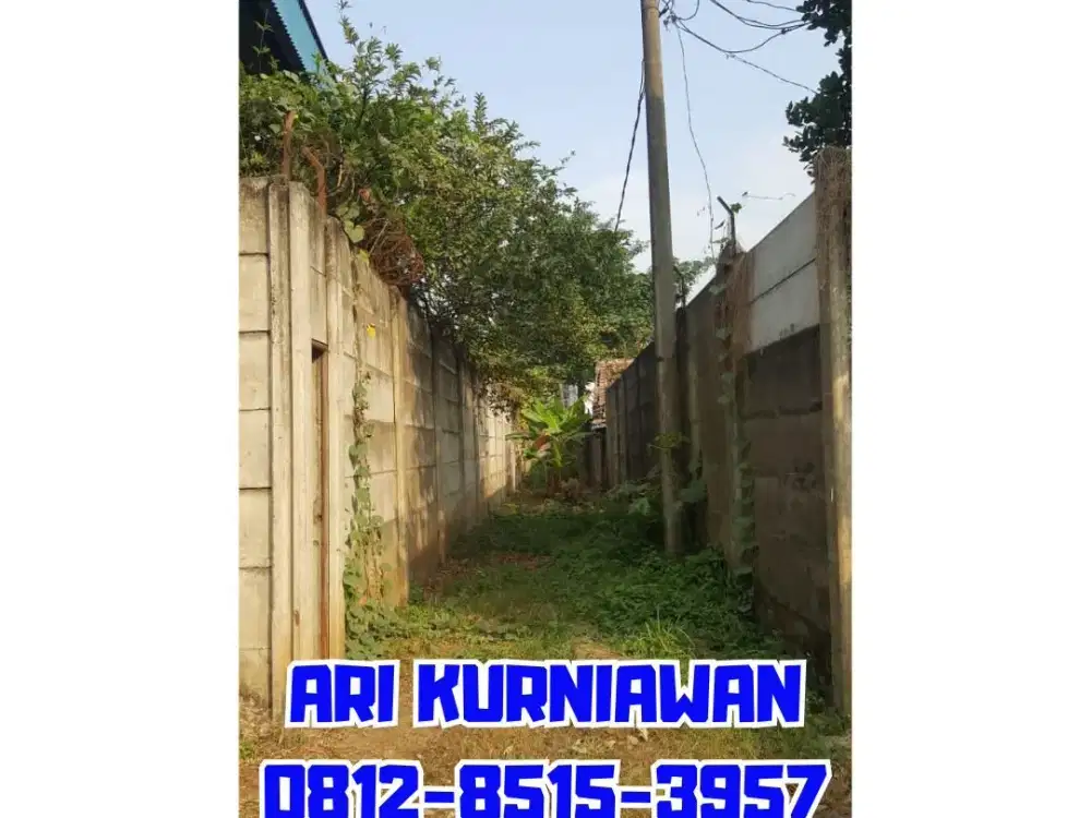 paling strategis KAVLING CIKUPA Luas 7512m,  Start Hanya 5Jutaan