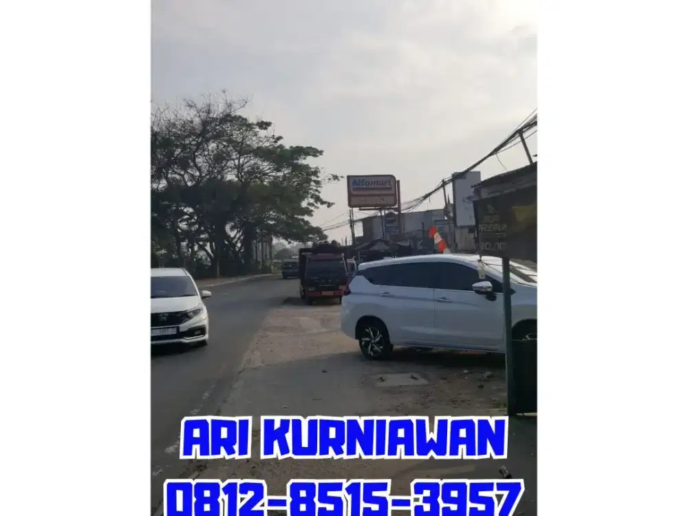 Dekat SPBU PERTAMINA Kavling komersial Terluas diCIKUPA Surat SHM Lokasi CIKUPA Tangerang