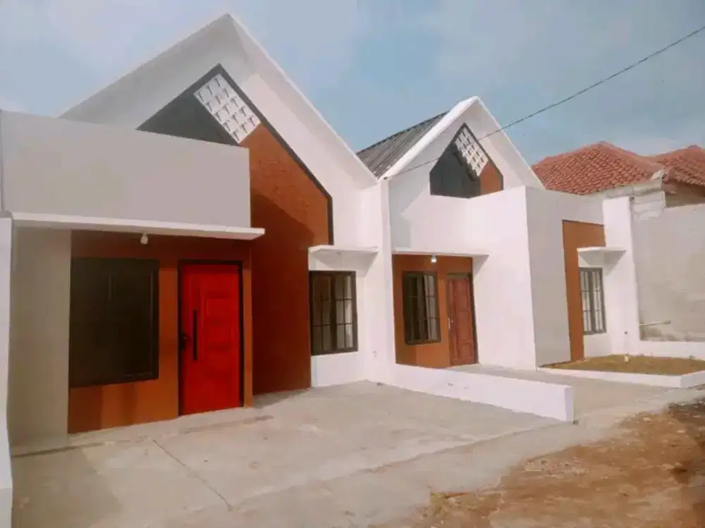 Rumah baru modern bangunan mewah