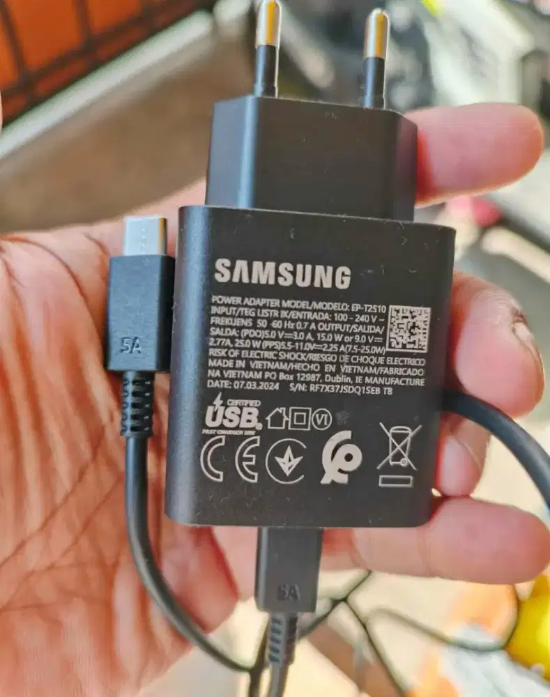 Casan ory samsung 45watt