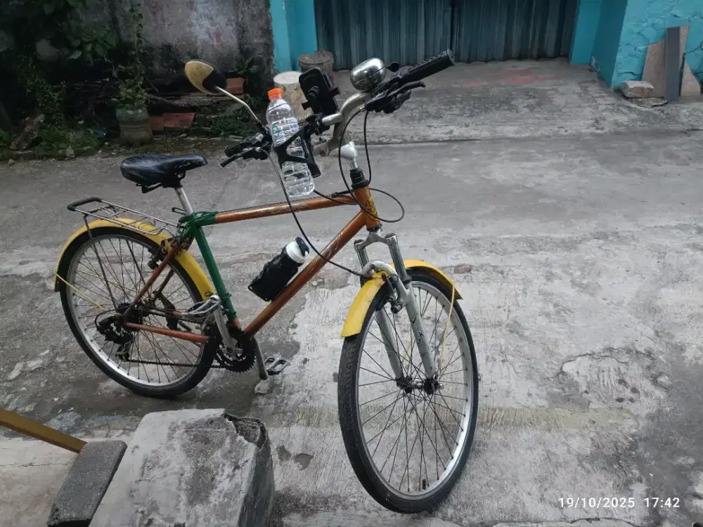 Sepeda Jadul Tua Klasik Paket Komplit sesuai Foto