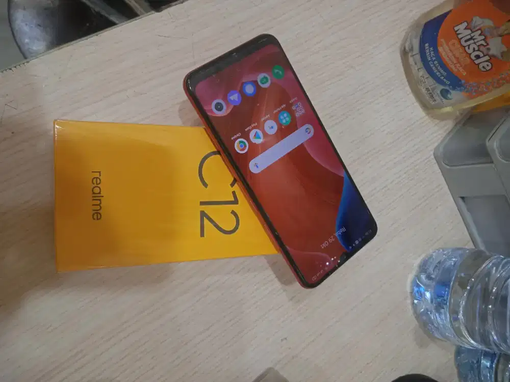 Realme C12 ram 3/32 msh original semua nya hp SM dus saja