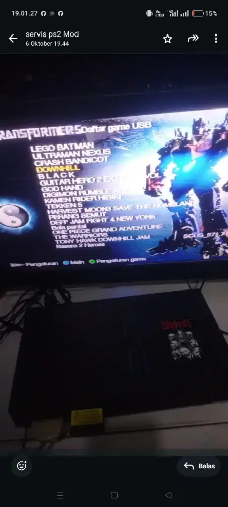 ps2 hardisk dalam siap pakai gak ada kendala