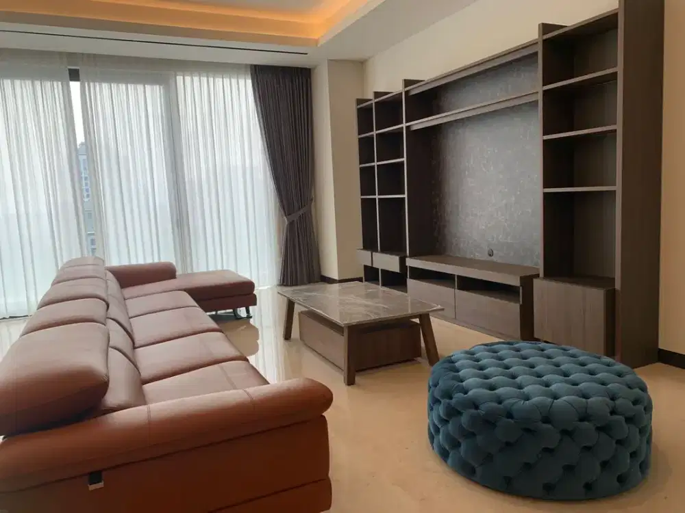 Dijual Apartemen Pakubuwono Menteng, BEST DEAL - 3 BR Full Furnished di Jakarta Pusat