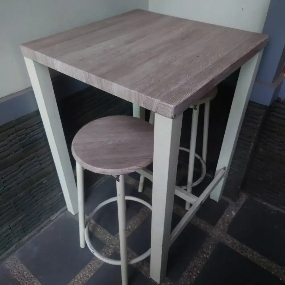 Meja Kursi bongkar pasang 1 set